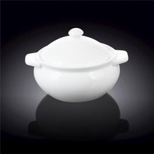 Load image into Gallery viewer, Wilmax Porcelain White Baking Pot 21 Oz | 620 Ml