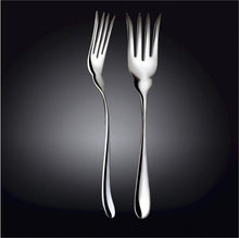 Load image into Gallery viewer, Wilmax Porcelain Set Of 12 Fish Serving Fork 10.5" inch | 26.5 Cm