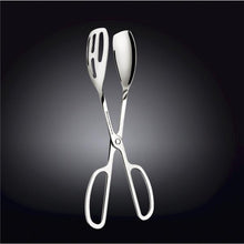 Load image into Gallery viewer, Wilmax Porcelain Set Of 3 Serving Tongs 10.25" inch | 26 Cm