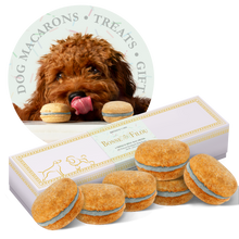 Load image into Gallery viewer, Bonne et Filou Dog Macarons (Box of 6)