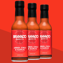 Load image into Gallery viewer, ÁRBOL CHILI & GARLIC HOT SAUCE