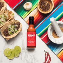 Load image into Gallery viewer, ÁRBOL CHILI & GARLIC HOT SAUCE