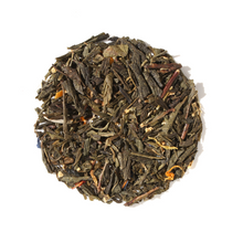 Load image into Gallery viewer, Plum Deluxe Tea Abundance Blend Green Tea (Passionfruit - Elderflower)