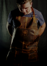 Load image into Gallery viewer, Vintage Gentlemen Full Grain Buffalo Leather Apron