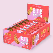 Load image into Gallery viewer, Cinnamon Cookie Dough ENERGY (12 Count) 🍪 by B.T.R. Bar