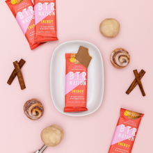 Load image into Gallery viewer, Cinnamon Cookie Dough ENERGY (12 Count) 🍪 by B.T.R. Bar