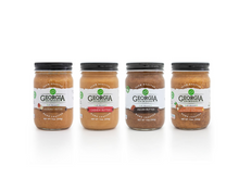 Load image into Gallery viewer, Georgia Grinders 12 oz WHOLE30 Nut Butter Assortment 4 Pack (Original Almond Butter, Cashew Butter, Pecan Butter, Hazelnut Butter) - (CP-CL) by Georgia Grinders