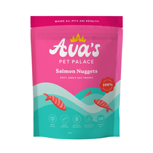Load image into Gallery viewer, Ava's Pet Palace Soft Jerky Cat Treats Bag - Salmon Nuggets For Cats