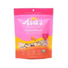 Load image into Gallery viewer, Ava's Pet Palace Organic Baked Dog Treats Bag - Cheeze Pleeze