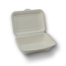 Load image into Gallery viewer, Small Hoagie Box Fiber Hinged Container, 200-Count Case