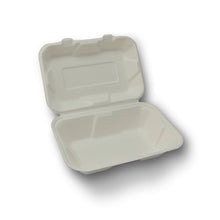 Load image into Gallery viewer, Hoagie Box Fiber Hinged Container, 200-Count Case