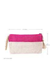 Load image into Gallery viewer, KORISSA Block A Clutch - Pink