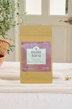 Load image into Gallery viewer, Mala Tara Red Damask Rose Whole Flower Tea Pouch