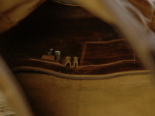 Load image into Gallery viewer, Vintage Gentlemen “The Roosevelt” Buffalo Leather Backpack
