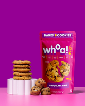 Load image into Gallery viewer, Whoa Dough Ready to Bake Chocolate Chip Bag - 6.9oz