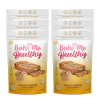 Load image into Gallery viewer, Bake Me Healthy Banana Bread & Muffin Plant-Based Baking Mix