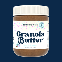 Load image into Gallery viewer, Birthday Cake Granola Butter by Oat Haus