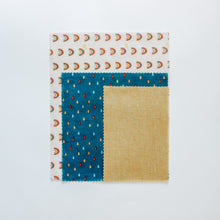 Load image into Gallery viewer, Goldilocks Goods Beeswax Food Wraps: Rainbows Set of 3