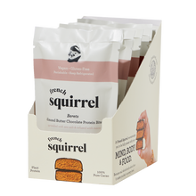 Load image into Gallery viewer, French Squirrel Almond Butter Chocolate Berets Pouch (2-Pack) - 6 Pouches x 2-Pack case