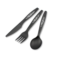 Load image into Gallery viewer, 6.5" Heavy Duty Cutlery, Indv. Wrapped Knife, Black, 750-Count Case