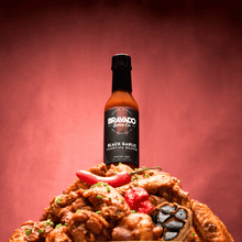 Load image into Gallery viewer, BLACK GARLIC CAROLINA REAPER HOT SAUCE