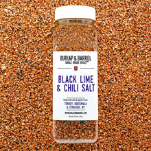 Load image into Gallery viewer, Burlap & Barrel Black Lime & Chili Salt