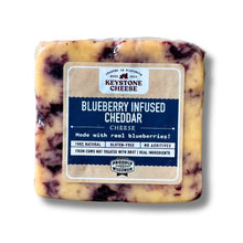 Load image into Gallery viewer, Keystone Cheese Blueberry Infused Cheddar