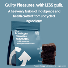 Load image into Gallery viewer, Our Born Again Protein Brownie Mix uses both our super flours for a chocolaty, nutty brownie that’s moist, delicious and nutritious