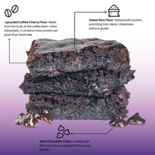 Load image into Gallery viewer, Bake Me Healthy Dark Chocolate Fudgy Brownie Mix - Vegan, Gluten-Free, Top 9 Allergen-Free, Sustainable