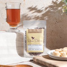Load image into Gallery viewer, Plum Deluxe Tea Buttery Shortbread Herbal Tea