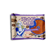 Load image into Gallery viewer, Image of front of 2-pack Chai Caramel Plant Based and Organic Stroopwafels