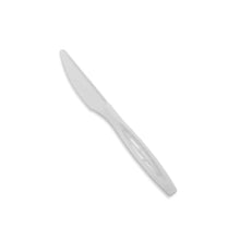 Load image into Gallery viewer, 6.5" Heavy Duty Cutlery, Knife, White, 1000-Count Case
