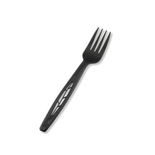 Load image into Gallery viewer, 6.5" Heavy Duty Cutlery, Indv. Wrapped Fork, Black, 750-Count Case