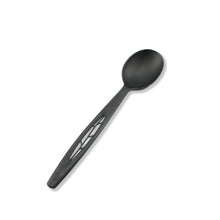 Load image into Gallery viewer, 6.5" Heavy Duty Cutlery, Indv. Wrapped Spoon, Black, 750-Count Case