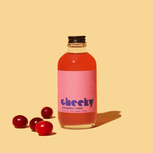 Load image into Gallery viewer, cranberry lemon syrup - 0