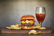 Load image into Gallery viewer, Cheddar Cheese Bacon Burger