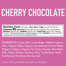 Load image into Gallery viewer, Dark Chocolate Superfood Truffle Cups: Cherry (12 cups) by B.T.R. Bar