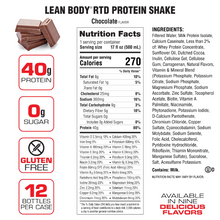 Load image into Gallery viewer, Labrada Lean Body Protein Shake RTD