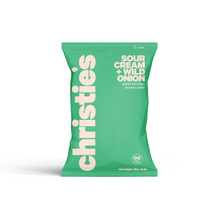 Load image into Gallery viewer, Christie's Sour Cream and Wild Onion Potato Chips Bag - 6 bags x 1.5oz case