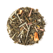 Load image into Gallery viewer, Plum Deluxe Tea Citrus Mint Green Tea (Lemon - Orange - Lemongrass - Mint)