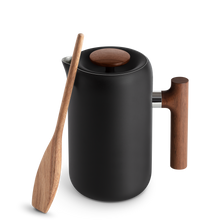 Load image into Gallery viewer, Clara French Press-Matte Black + Walnut-Fellow