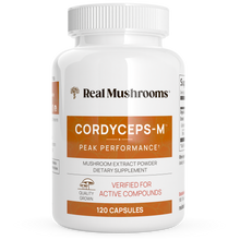 Load image into Gallery viewer, Real Mushrooms Organic Cordyceps Extract Capsules by Real Mushrooms
