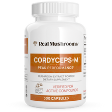 Load image into Gallery viewer, Real Mushrooms Organic Cordyceps Extract Capsules by Real Mushrooms