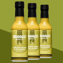 Load image into Gallery viewer, CREAMY HERB & JALAPEÑO HOT SAUCE