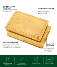 Load image into Gallery viewer, Royal Craft Wood Fruit Cutting Board 15x10"