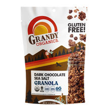 Load image into Gallery viewer, Grandy Organics Dark Chocolate Sea Salt Granola