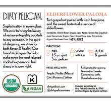 Load image into Gallery viewer, Elderflower Paloma by Dirty Pelican