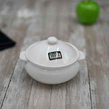Load image into Gallery viewer, Wilmax Porcelain White Baking Pot 19 Oz | 550 Ml In Colour Box