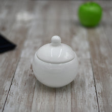 Load image into Gallery viewer, Wilmax Porcelain Set Of 6 White Sugar Bowl 11 Oz | 325 Ml