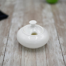 Load image into Gallery viewer, Wilmax Porcelain Set Of 6 White Sugar Bowl 8 Oz | 250 Ml